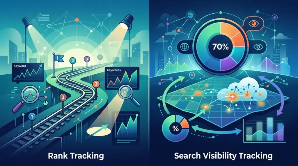 The Difference Between Rank Tracking and Search Visibility Tracking