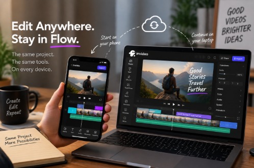 Online Video Editor That Works Across Phone and Laptop
